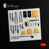 KELIK K48084 B-26B Marauder interior 3D decals for ICM kit 1/48